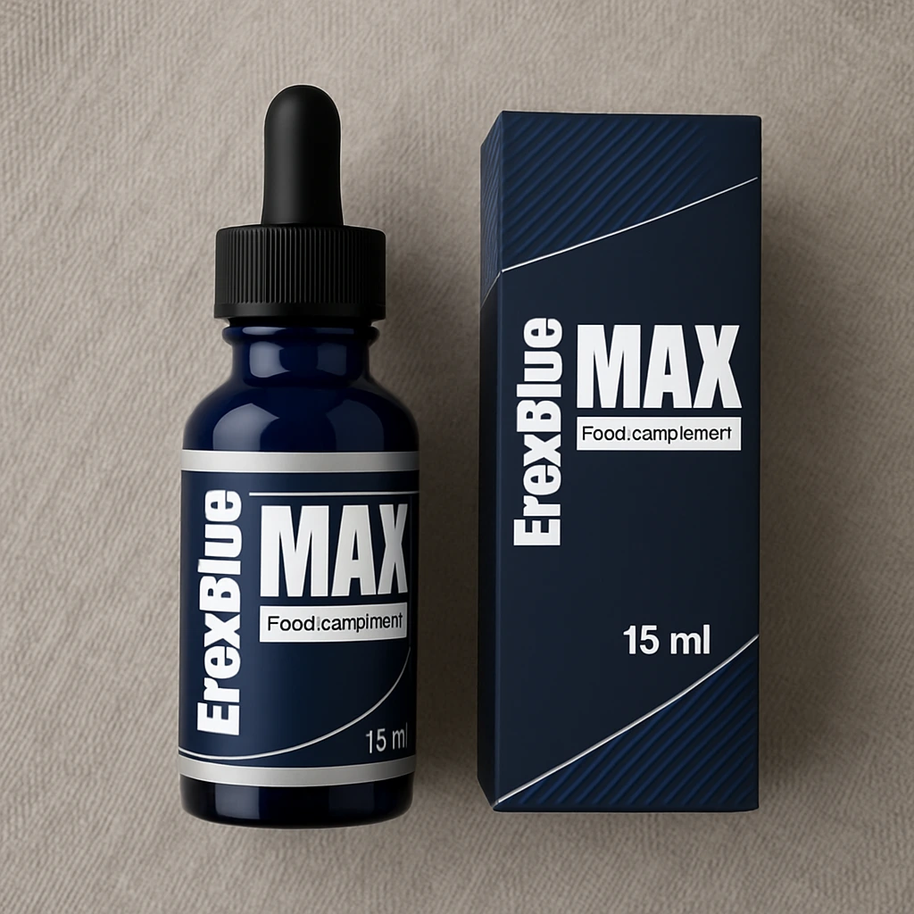 Foto der ErexBlue Max Verpackung von einem echten Kunden